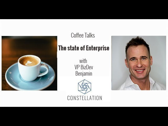 Coffee Talk – The state of Enterprise – with Constellation’s Benjamin Diggles