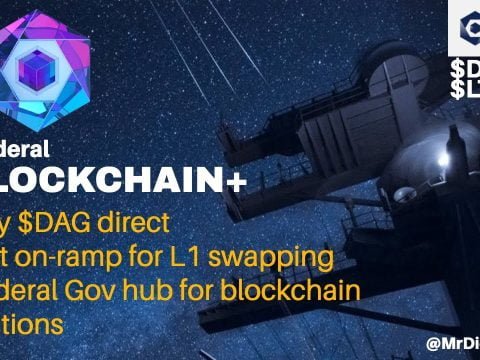 $DAG - An on-ramp for federal government blockchain solutions? + BUY $DAG DIRECT in wallet!