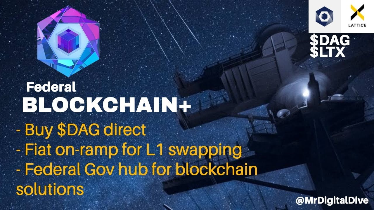 $DAG – An on-ramp for federal government blockchain solutions?